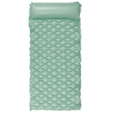 Saltea gonflabila pentru plaja Crivit, 175 x 80 x 17 cm, maxim 90 kg, verde