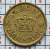 Danemarca 1/2 ore 1925 - Christian X - km 831 - D02, Europa
