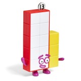 Set figurine Numberblocks 13 si 14 cu skateboard, jucarie educativa