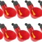 Set 10xAdapator pasari curte, Iongziming, Plastic, Rosu