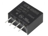 Convertor DC/DC 1W 4,5-5,5V la 5VDC 200mA SIP4