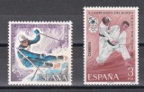 Spania 1977 - Campionatele Mondiale de schi - Sierra Nevada + Al 10-lea Campionat Mondial de Judo, Barcelona, 2 Serii, MNH