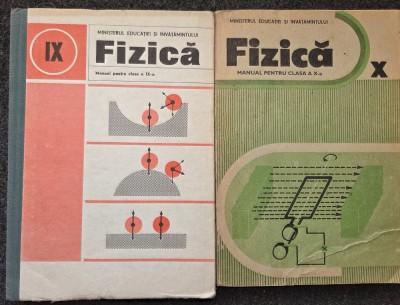 FIZICA MANUAL PENTRU CLASA A IX-A + A X-A - Hristev, Falie, Borsan foto