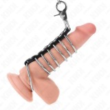 Kink Ring Power-7 Inele Metalice pentru Penis 3.8 cm la 5 cm