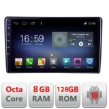 Navigatie Fiat TIPO 2015-2018 F-tipo Octa Core cu Android Radio Bluetooth Internet GPS WIFI DSP 8+128GB 4G CarStore Technology