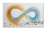 Cumpara ieftin Tablou infinit 100x60cm pictat manual living, birou, ulei pe panza, Kenny Varnioate