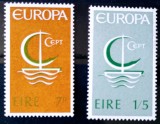 Irlanda 1966 Europa Cept corabi serie 2v neștampilata, Nestampilat