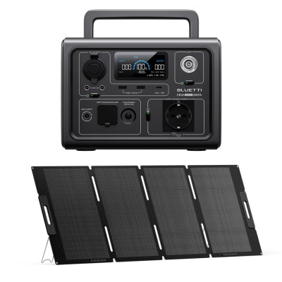 Pachet BLUETTI - Statie EB3A + Panou Solar PV200 foto