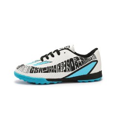 Ghete de fotbal copii, MBrands, 7.7 pentru teren sintetic, alb 39