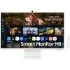 Monitor LED Samsung Smart M8 LS32FM801UUXDU 32 inch UHD VA 4 ms 60 Hz Webcam USB-C HDR