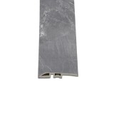 Vinil SPC nivelare podea Fjord model marmură gri &icirc;nchis 2400x45x8 mm