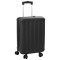 Valiza pliabilă cu carcasă dură 24&#039;Neagră 43x27x66 cm ABS