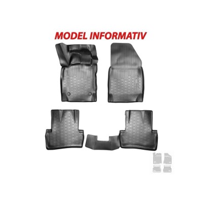Covoare cauciuc stil tavita Citroen Berlingo II MULTISPACE 2008-2018 Cod: 2D 63314, , , , , , , , , , A10 foto