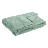 Cuvertură Decorativă, PopCorn Sherpa, Verde Mentă, 160x130cm, Material Poliester, Oem