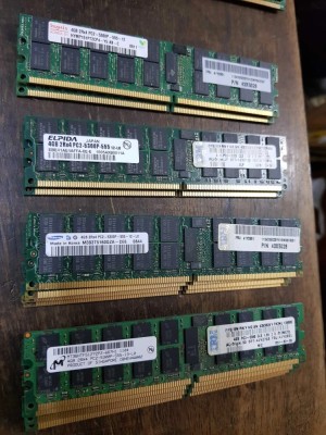 Memorie Ram SERVER HYMP151F72CP4N3-Y5-AB-C Hynix 4GB PC2-5300 DDR2-667MHz ECC Fully Buffered CL5 240-Pin DIMM foto