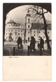 CPIB 24691 CARTE POSTALA - SIBIU: VEDERE, BICICLETA, RPR, CIRCULATA, 1961, STAMPILE, TIMBRU