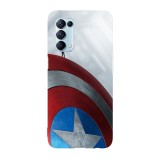 Husa compatibila cu Oppo A74 5G model I&amp;#039;m Captain Antman, Silicon, TPU, Viceversa, Transparent, Carcasa