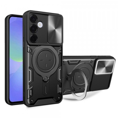 Husa pentru Samsung Galaxy A36 A366, Techsuit, CamGuard Pro, Neagra foto