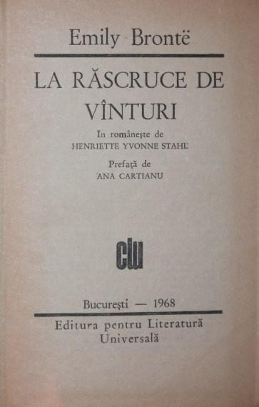 LA RASCRUCE DE VANTURI