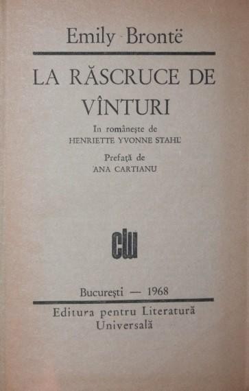 LA RASCRUCE DE VANTURI