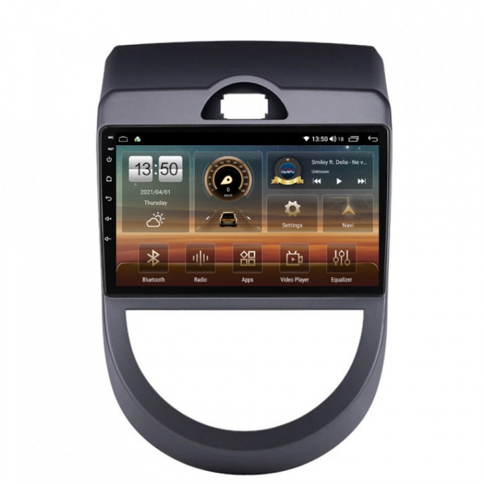 Navigatie dedicata cu Android Kia Soul 2009 - 2013, 6GB RAM, Radio GPS Dual