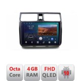 Navigatie Suzuki Swift 2003-2010 B-SWIFT Android Ecran QLED octa core 4+64 carplay android auto KIT-SWIFT+EDT-E310V3 CarStore Technology