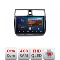 Navigatie Suzuki Swift 2003-2010 B-SWIFT Android Ecran QLED octa core 4+64 carplay android auto KIT-SWIFT+EDT-E310V3 CarStore Technology
