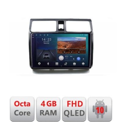 Navigatie Suzuki Swift 2003-2010 B-SWIFT Android Ecran QLED octa core 4+64 carplay android auto KIT-SWIFT+EDT-E310V3 CarStore Technology foto