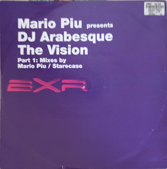 Disc vinil, LP. The Vision (Part 1)-Mario Piu Presents DJ Arabesque