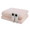 Patura cu incalzire electrica Soft Polar Fleece, 2 x 60 W, 160 x 140 cm, 5 trepte, Crem