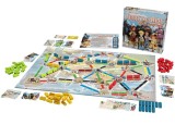 Joc de societate Ticket to Ride: Prima Călătorie (Europa), pentru copii și familie, 2-4 jucători, v&acirc;rsta 6 ani+
