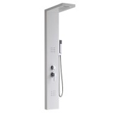 Cumpara ieftin Panou de duș cu hidromasaj Malaga White