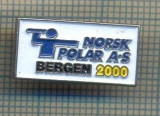 Y 1500 INSIGNA- NORSK POLAR A-S BERGEN 2000 -PENTRU COLECTIONARI
