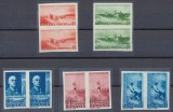 ROMANIA 1938 Nicolae Grigorescu serie nedantelata in perechi MNH tiraj 200 serii, Nestampilat