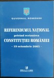 Referendumul National privind revizuirea Constitutiei Romaniei