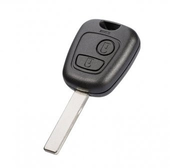 Cheie Topautochei&amp;reg; pentru Peugeot 107 307 433Mhz cip ID46 foto