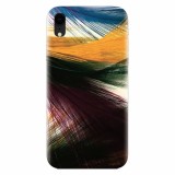 Husa silicon pentru Apple Iphone XR, Colorful Peacock Feathers