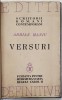 ADRIAN MANIU - VERSURI - BUCURESTI, 1938