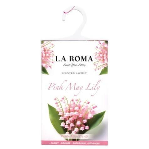 Odorizant pentru dulap La Roma , Margaritar Roz, Aroma Pudrata si Romantica pentru Haine Proaspat Parfumate, Inspirata din Eleganta Florilor de Primav
