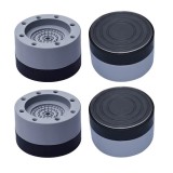 Set 4 picioruse antivibratii, anti-zgomot si antiderapante, Suprapozabile, cauciuc natural si ABS, pentru