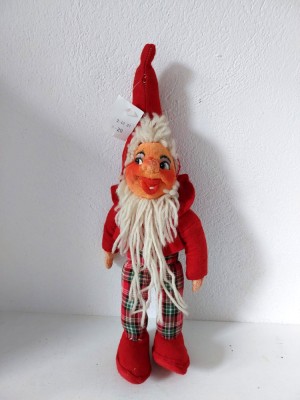 Pitic, papusa nordica, decor Craciun, cca 34cm foto