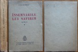 Condiescu, Insemnarile lui Safirim, 1936, ex. 37/50, autograf Nicolae Steinhardt