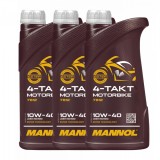 Cumpara ieftin Pachet 3 litri Ulei MANNOL 4-Takt Motorbike 10W40 Sintetic cu Ester (Moto Sport Off-Road)