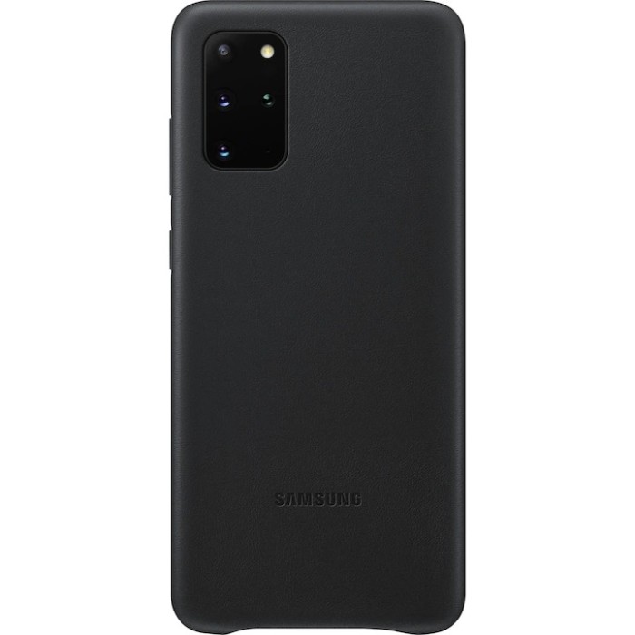 Husa de protectie Samsung Leather Cover pentru Galaxy S20 Plus, Black