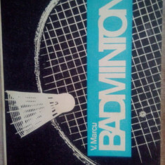 V. Marcu - Badminton (editia 1989)