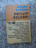 Romanii Celebri - Romulus Balaban ,534360, 1979, Dacia