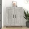 vidaXL Dulap, gri beton, 69,5x34x90 cm, lemn compozit
