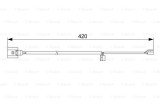Senzor Avertizare Uzura Placute Frana Bosch 1987473012 Audi Porsche VW Cayenne Q7 Touareg