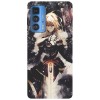 Husa compatibila cu Motorola Edge 20 model Artoria Pendragon Lancer Fate Grand Order, Silicon, TPU, Viceversa, Transparent, Carcasa