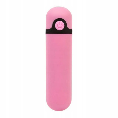 Vibrator - PowerBullet - Bullet vibrator re&amp;icirc;ncărcabil roz foto